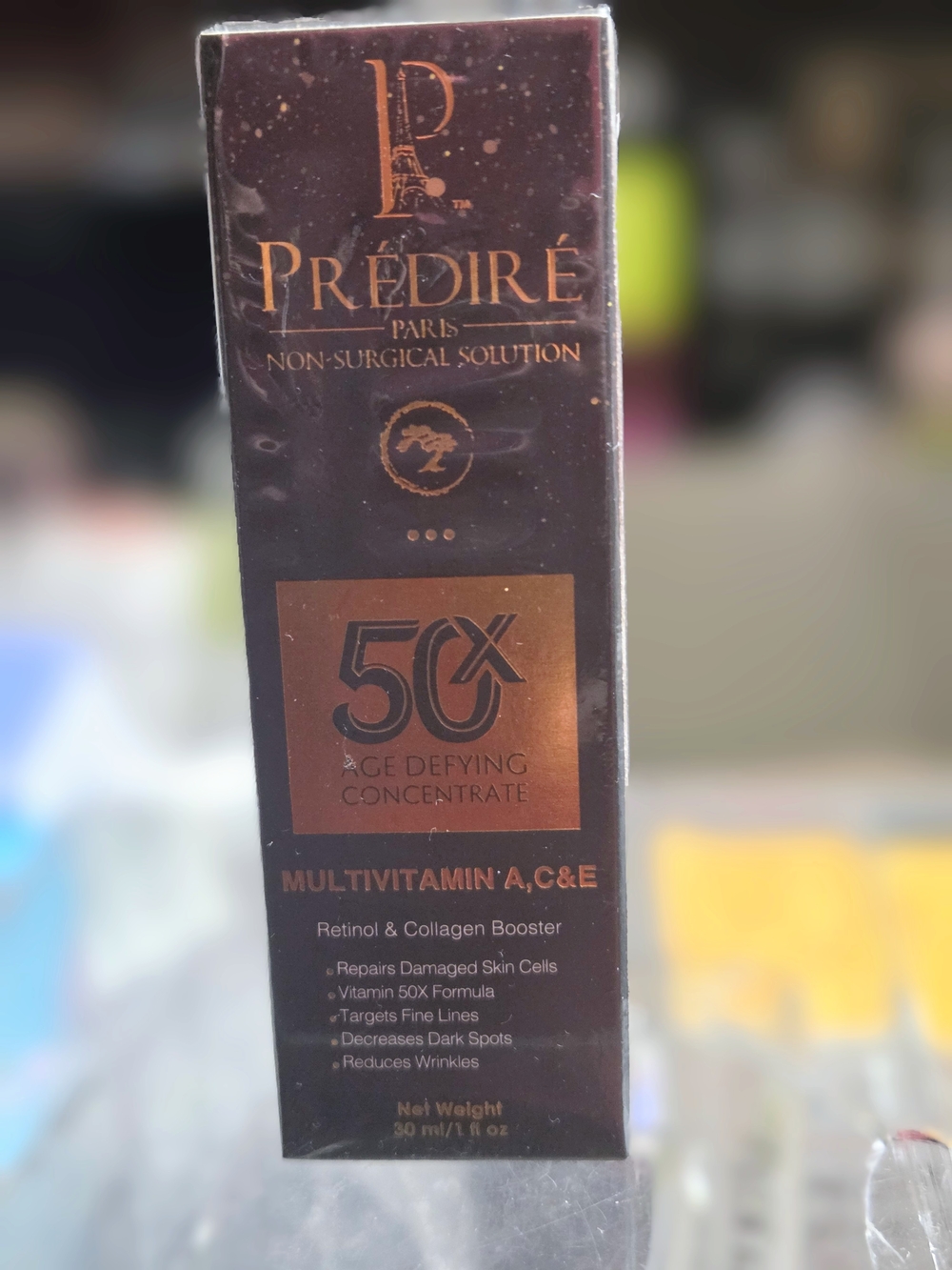 Predire Paris 50X Age Defying Concentrate with Multivitamins A, C & E